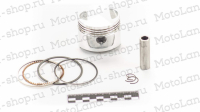 Поршень в сборе d=62mm 162FMJ (CGN150) 62х51,5х15 ВелоМото40 Калуга