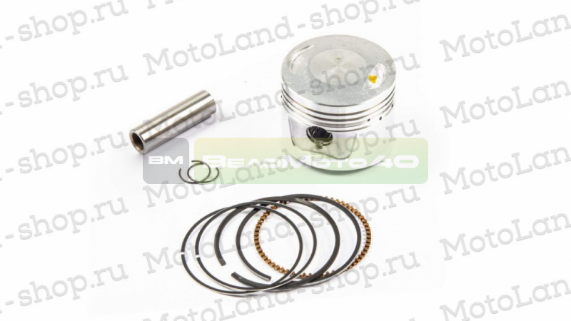 Поршень в сборе d=62mm 162FMJ150 (CG150D)  150см3 ZS X-TECH 62х52,2х15 ВелоМото40 Калуга