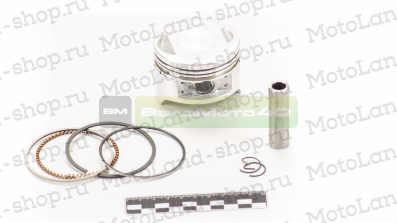 Поршень в сборе d=63.5mm 164FML (CBN200) ВелоМото40 Калуга