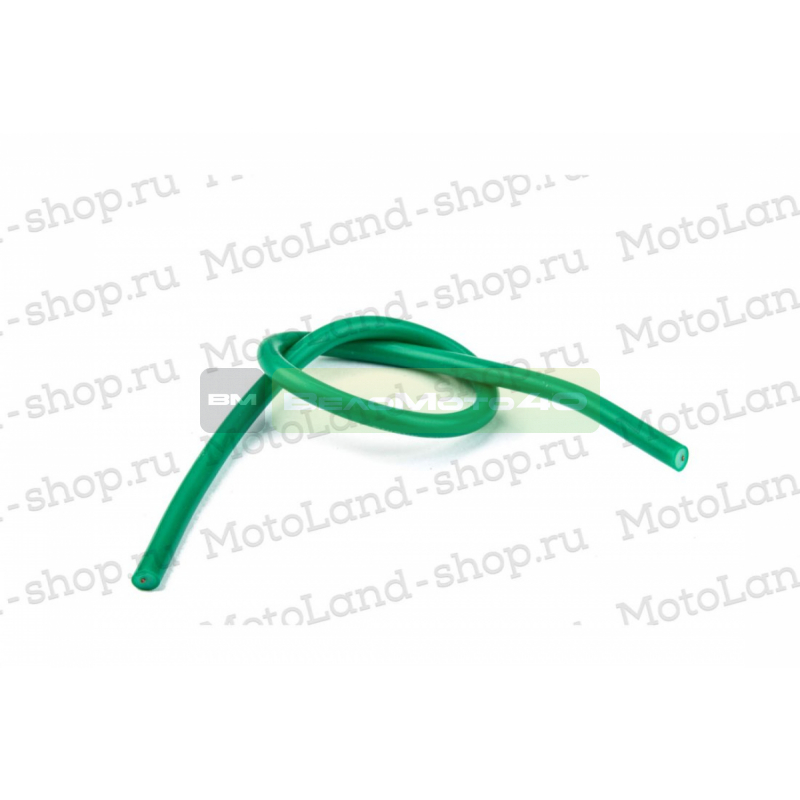 Провод высоковольтный силиконовый (зеленый) 450 mm. ВелоМото40 Калуга