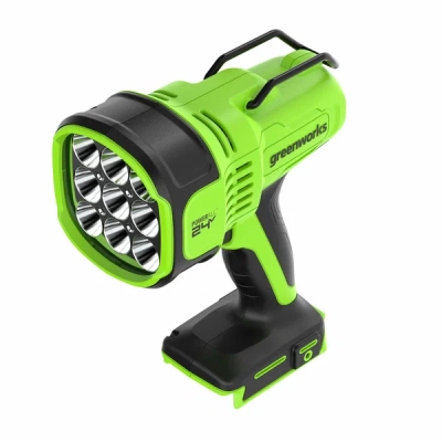 Прожектор светодиодный аккумуляторный Greenworks, Арт. 3401207, 24V, без АКБ и ЗУ(3401207) ВелоМото40 Калуга