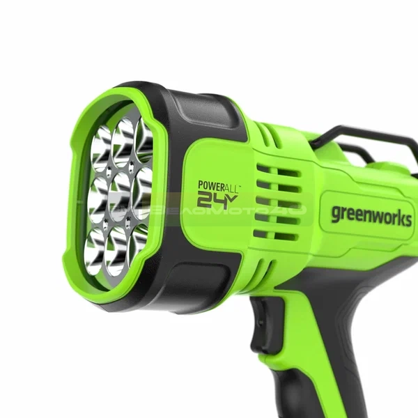 Прожектор светодиодный аккумуляторный Greenworks, Арт. 3401207, 24V, без АКБ и ЗУ(3401207) ВелоМото40 Калуга