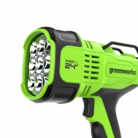 Прожектор светодиодный аккумуляторный Greenworks, Арт. 3401207, 24V, без АКБ и ЗУ(3401207) ВелоМото40 Калуга