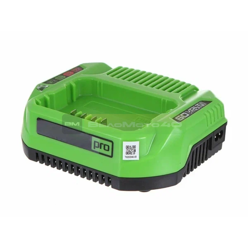 Зарядное устройство Greenworks Арт. 2932007, 60V, 2А ВелоМото40 Калуга