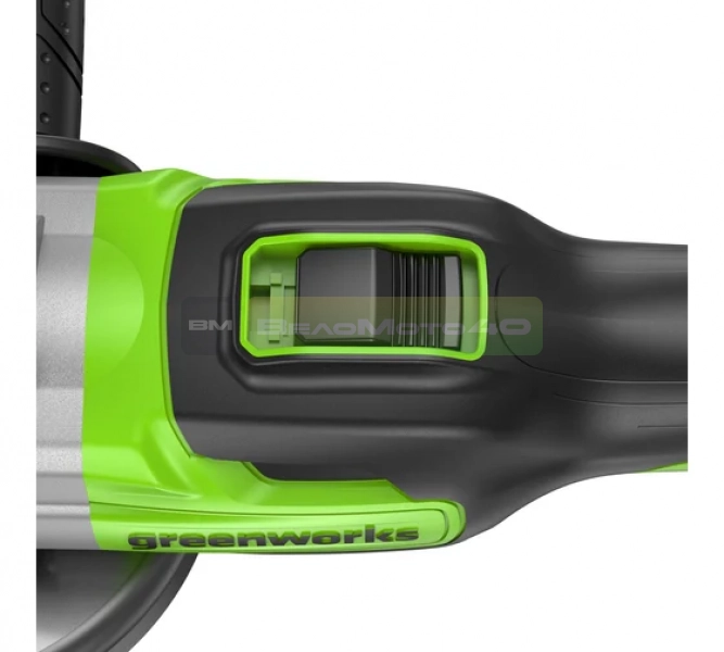 Угловая шлифовальная машина, аккумуляторная Greenworks Арт. 3200207UB, 24V, бесщеточная, c 1хАКБ 4 Ач и ЗУ в сумке ВелоМото40 Калуга