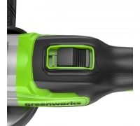 Угловая шлифовальная машина, аккумуляторная Greenworks Арт. 3200207UB, 24V, бесщеточная, c 1хАКБ 4 Ач и ЗУ в сумке ВелоМото40 Калуга