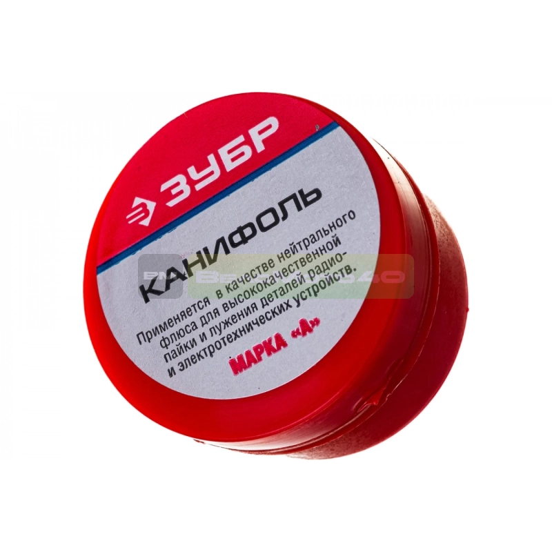 ЗУБР 20 г, нейтральный флюс, канифоль для паяльных работ (55470-020) ВелоМото40 Калуга