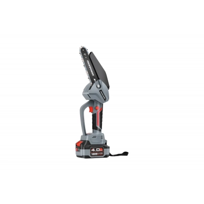 Аккумуляторная бесщеточная цепная пила PROFIPOWER MKGST-18V (18В,Li-ion-1шт, 4.0Ач, шина 6",37звеньев,2шт-цепи,0-4500 об/мин, З/У, в коробке)   E0097old ВелоМото40 Калуга