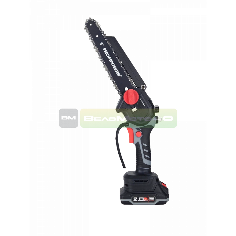 Аккумуляторная цепная пила бесщеточная ProfiPowerMKGSH-18V (Li-ion-2шт, 2.0Ач,20см, 8", 0-4500 об/мин, З/У, кейс) ВелоМото40 Калуга
