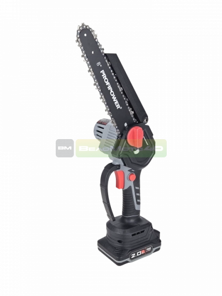 Аккумуляторная цепная пила бесщеточная ProfiPowerMKGSH-18V (Li-ion-2шт, 2.0Ач,20см, 8", 0-4500 об/мин, З/У, кейс) ВелоМото40 Калуга