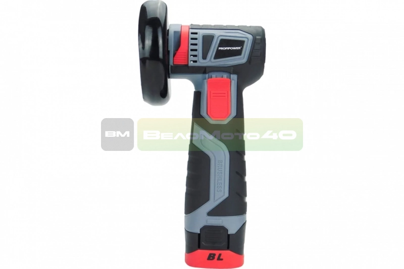 Аккумуляторная бесщеточная УШМ PROFIPOWER BL-164 (16В, Li-ion 2шт, 2.0Ач, 1800об/мин, диск 76мм,З/У,в кейсе) Е0245 ВелоМото40 Калуга