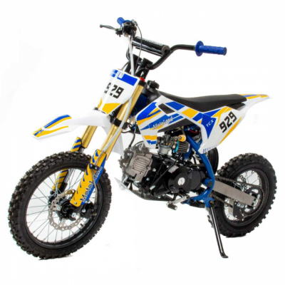 Питбайк Motoland TCX125 E 14/12 синий ВелоМото40 Калуга