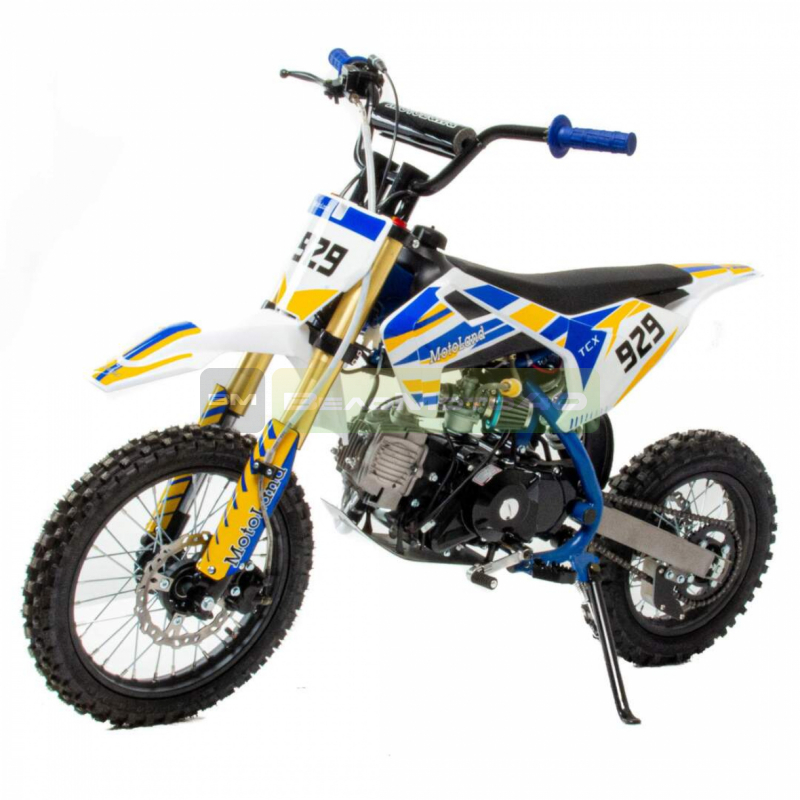 Питбайк Motoland TCX125 E 14/12 синий ВелоМото40 Калуга