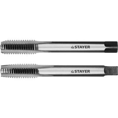 STAYER M10 х 1.5, 2 шт, комплект метчиков (28025-10-1.5-H2) ВелоМото40 Калуга
