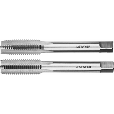 STAYER M12 х 1.75, 2 шт, комплект метчиков (28025-12-1.75-H2) ВелоМото40 Калуга