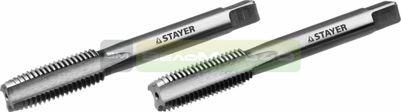 STAYER M12 х 1.75, 2 шт, комплект метчиков (28025-12-1.75-H2) ВелоМото40 Калуга