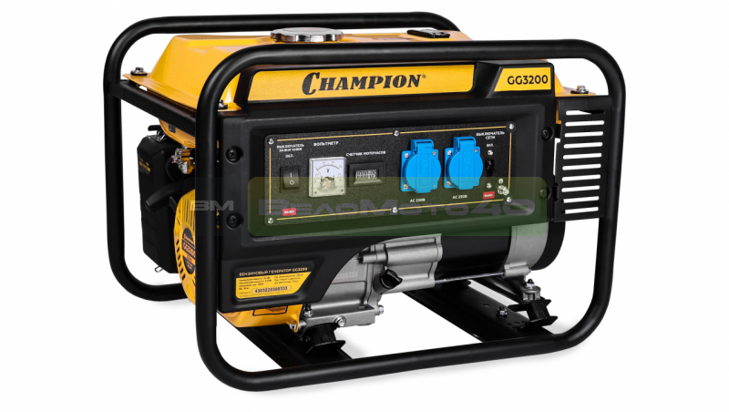 Бензиновый генератор CHAMPION GG3200 ВелоМото40 Калуга