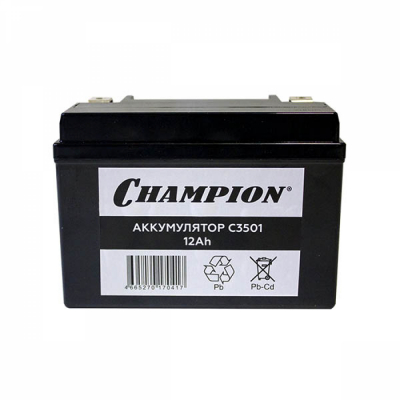 Аккумулятор CHAMPION GG4800 7000 7200 7500 (12V 12Ah 150/130/85мм) ВелоМото40 Калуга