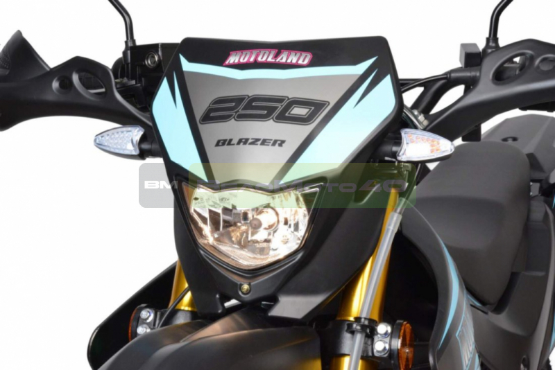 Мотоцикл Motoland 250 ENDURO BLAZER (XF250-A) синий ВелоМото40 Калуга