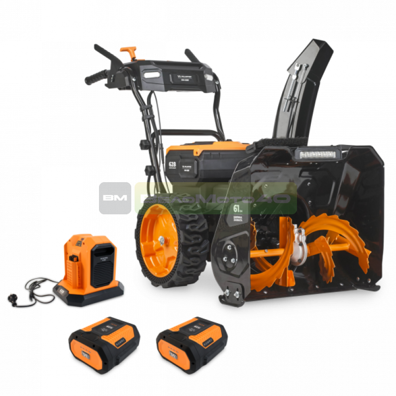 Аккумуляторный снегоуборщик VILLARTEC WA 6261 Set ВелоМото40 Калуга