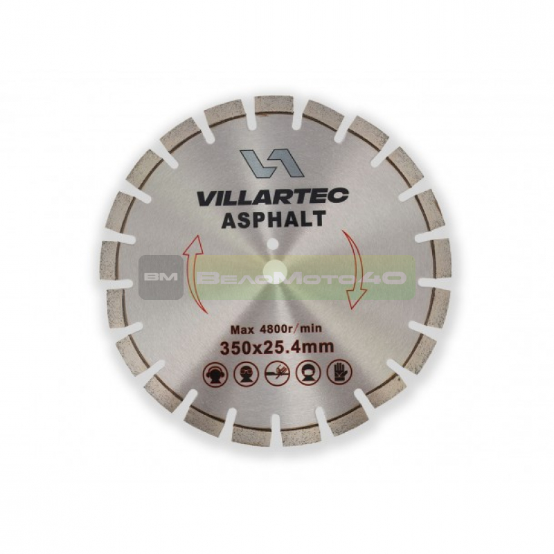 VILLARTEC ДИСК ОТРЕЗНОЙ ДЛЯ АСФАЛЬТА ВелоМото40 Калуга