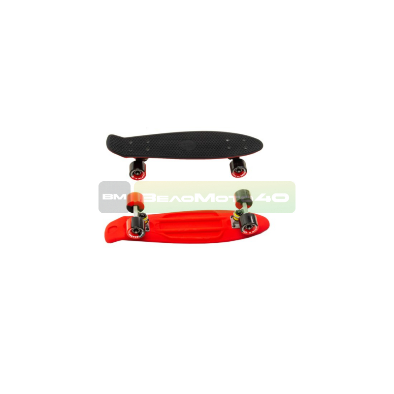 Скейтборд KROSTEK 22" пластик PC22 #8 / BLACK / RED ВелоМото40 Калуга
