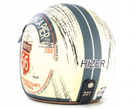 Шлем  мото открытый HIZER J 510 #1(L) ВелоМото40 Калуга