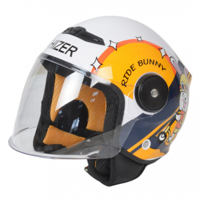 Шлем мото кроссовый HIZER  J511#1 yellow/black (L) ВелоМото40 Калуга