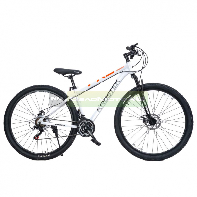 Велосипед 29" KROSTEK LEVEL 2710 (рама 16"') белый ВелоМото40 Калуга