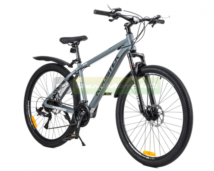 Велосипед 27.5" KROSTEK LEVEL 2701 (рама 17.5'') серебро ВелоМото40 Калуга