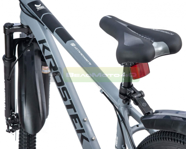 Велосипед 27.5" KROSTEK LEVEL 2701 (рама 17.5'') серебро ВелоМото40 Калуга