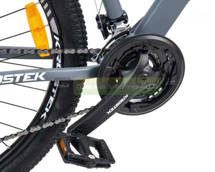 Велосипед 27.5" KROSTEK LEVEL 2701 (рама 17.5'') серебро ВелоМото40 Калуга