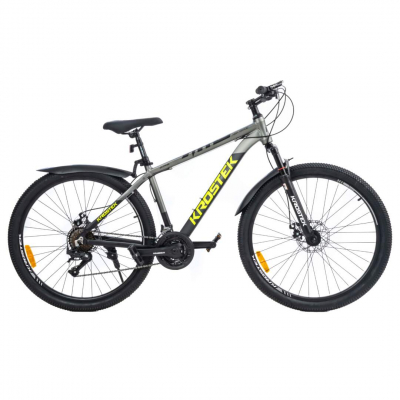 Велосипед 27.5" KROSTEK LEVEL 2701 (рама 19'') серый ВелоМото40 Калуга