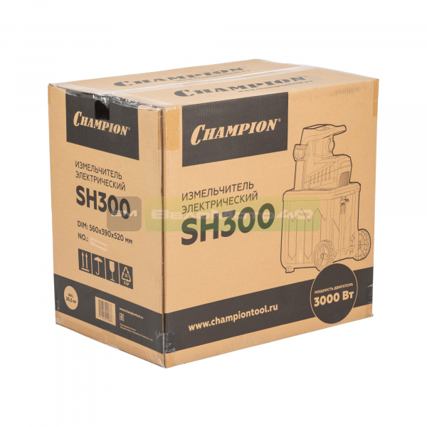 Измельчитель CHAMPION SH300 ВелоМото40 Калуга