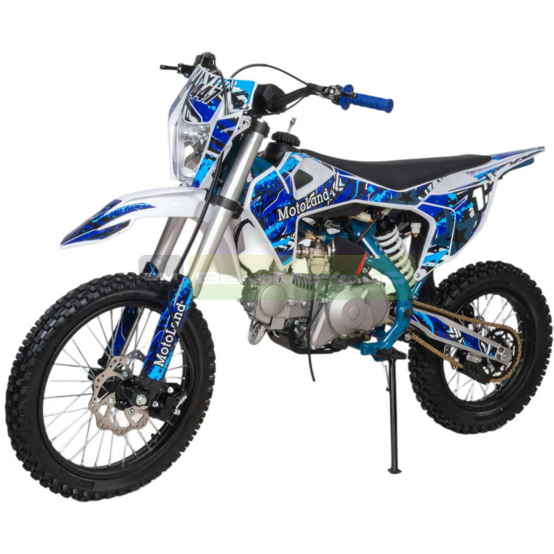 Питбайк  Motoland TCX125 E 17/14 синий NEW ВелоМото40 Калуга