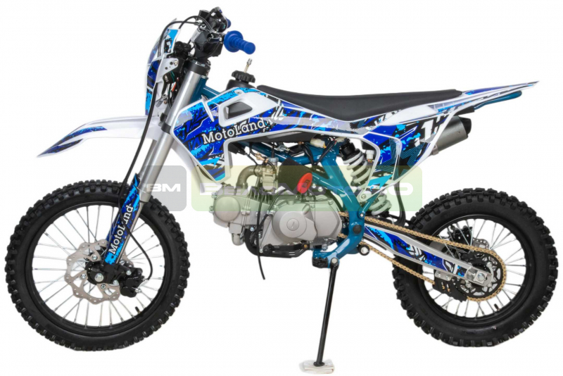 Питбайк  Motoland TCX125 E 17/14 синий NEW ВелоМото40 Калуга