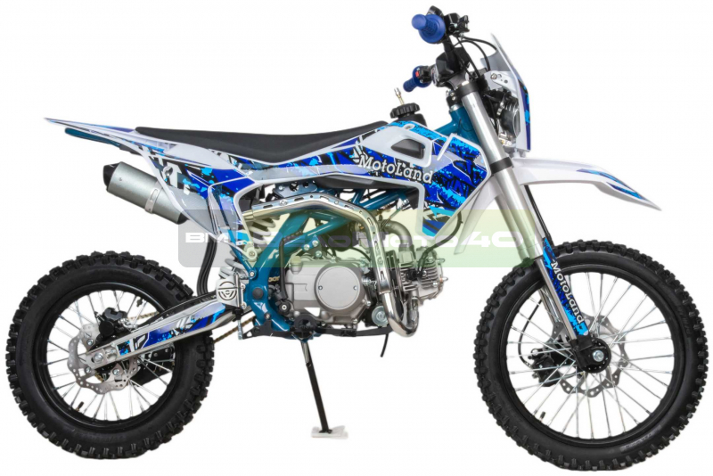 Питбайк  Motoland TCX125 E 17/14 синий NEW ВелоМото40 Калуга