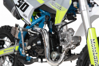 Питбайк  Motoland TCX125 E 14/12 +фара зеленый ВелоМото40 Калуга