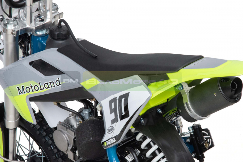 Питбайк  Motoland TCX125 E 14/12 +фара зеленый ВелоМото40 Калуга