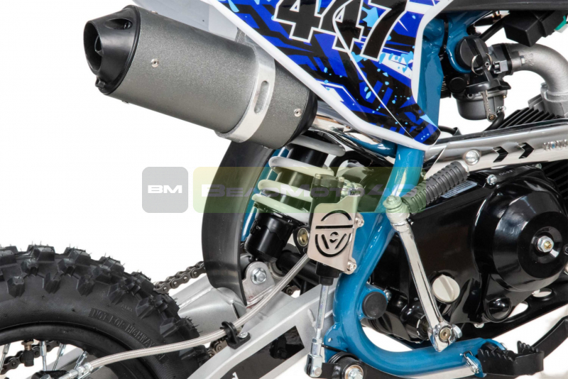 Питбайк  Motoland TCX125 E 14/12 + фара синий ВелоМото40 Калуга