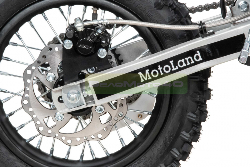 Питбайк  Motoland TCX125 E 14/12 + фара синий ВелоМото40 Калуга