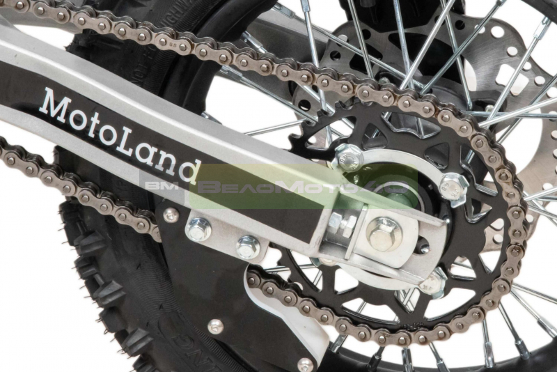 Питбайк  Motoland TCX125 E 14/12 + фара синий ВелоМото40 Калуга