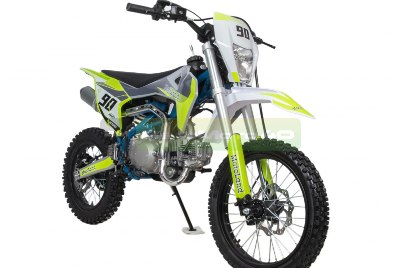 Питбайк  Motoland TCX125 E 17/14 зеленый NEW ВелоМото40 Калуга