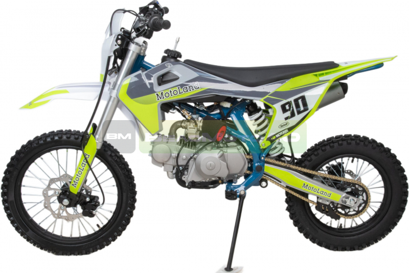 Питбайк  Motoland TCX125 E 17/14 зеленый NEW ВелоМото40 Калуга