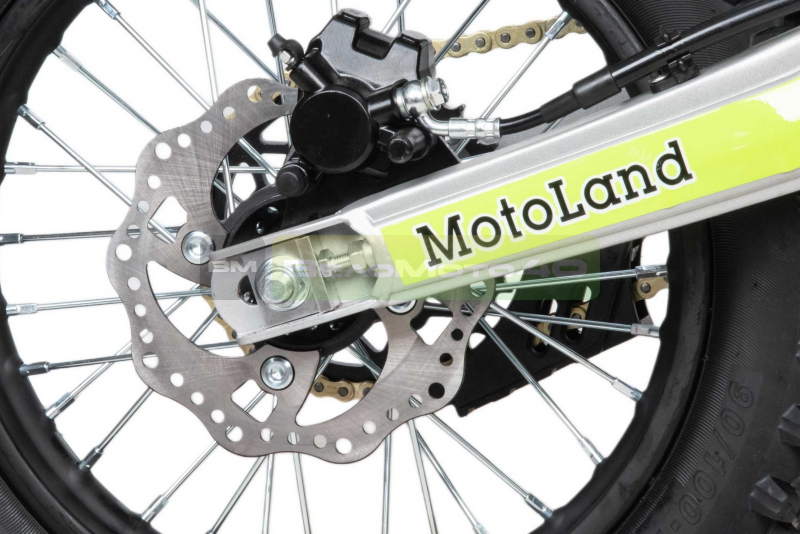 Питбайк  Motoland TCX125 E 17/14 зеленый NEW ВелоМото40 Калуга