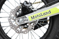 Питбайк  Motoland TCX125 E 17/14 зеленый NEW ВелоМото40 Калуга