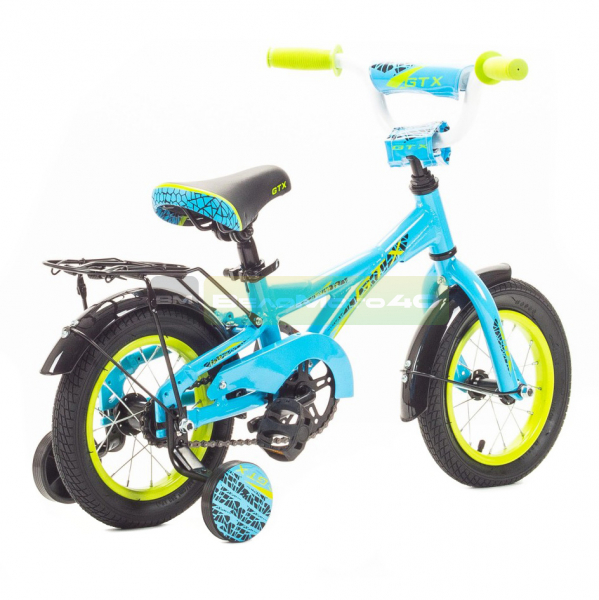 Велосипед 12" GTX BALU (рама 7.5") (000092) (голубой) ВелоМото40 Калуга