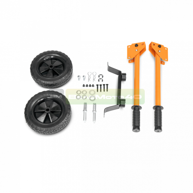 Комплект колеса и рукоятка VILLARTEC для моделей GG 6300С, 7300С ВелоМото40 Калуга