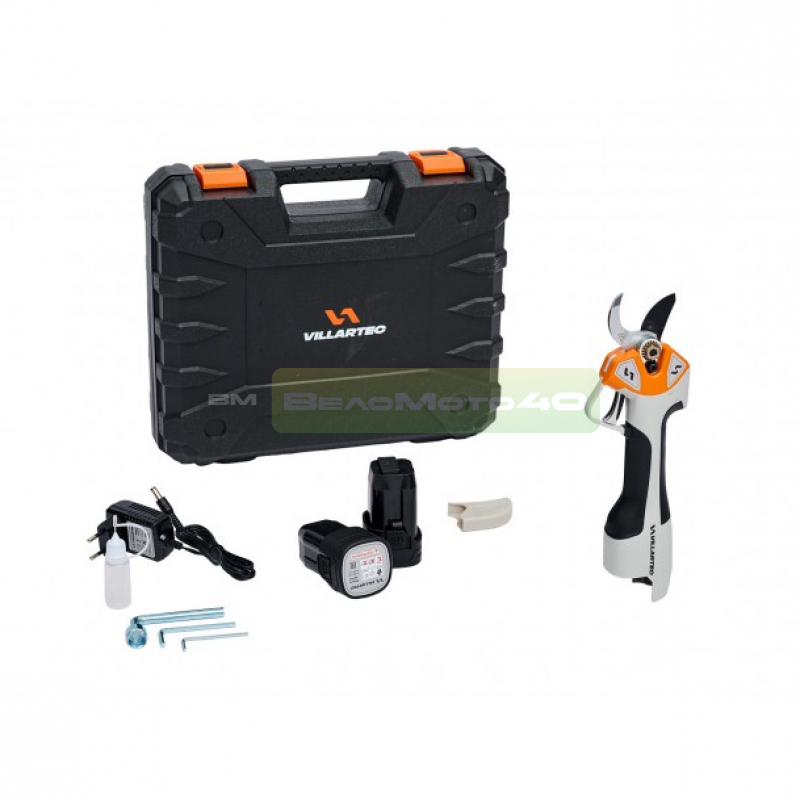 Секатор аккумуляторный VILLARTEC PA 1462 комплект с кейсом ВелоМото40 Калуга