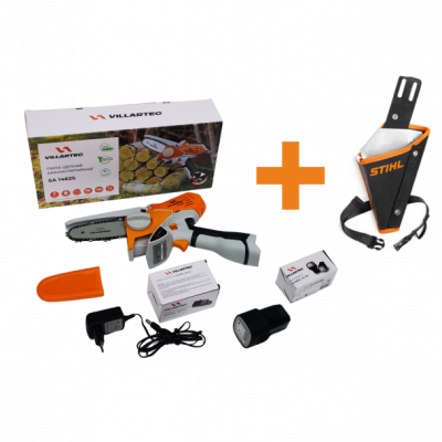 Мини-пила (сучкорез) аккумуляторная VILLARTEC SA 1462 SET2 ВелоМото40 Калуга